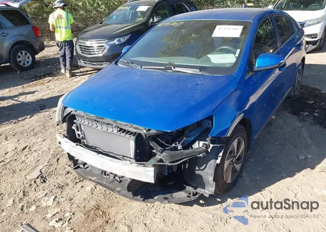 2017 Hyundai Ioniq Hybrid Sel z USA, uszkodzony, nr VIN KMHC75LC1HU018955